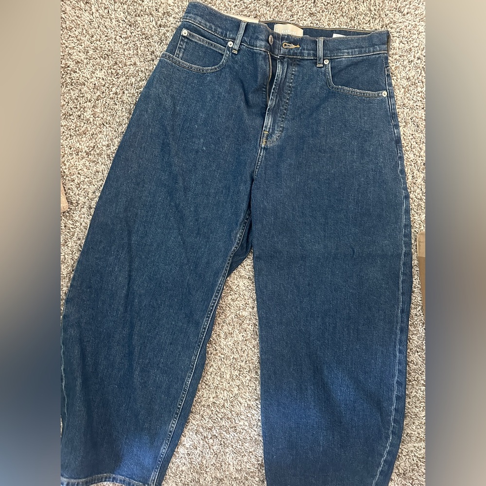 Everlane barrel jeans